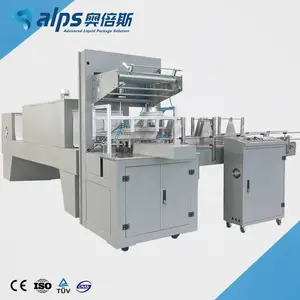 Tự Động Nhỏ Nước Giải Khát Nhựa Nước Khoáng Chai Phim Nhóm Wrapper Nhiệt Thu Nhỏ Bao Bì Đóng Gói Máy