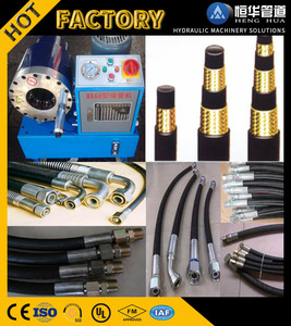 Exportación directa eléctrica finn manguera hidráulica de potencia hasta 2 "4SP máquina de la prensa - Product Image 5
