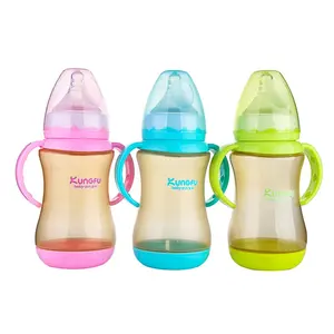 Mamans — bouteille/conteneur d'alimentation pour bébé, 270ml, sans BPA, à col large