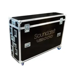 Kkmark capa de voo de luxo para soundcraft vi3000