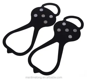 सबसे अच्छा सौदा गर्म बर्फ बर्फ चढ़ाई विरोधी पर्ची Spikes पकड़ती Crampon Cleats 5-संवर्धन जूते कवर - Product Image 1