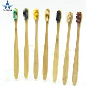 Bambù carbone spazzolino per la pulizia dei denti spazzolino da denti