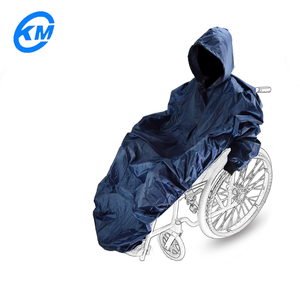 Personalizado ancianos silla de ruedas poncho con tela de tafetán impermeable capa - Product Image 1