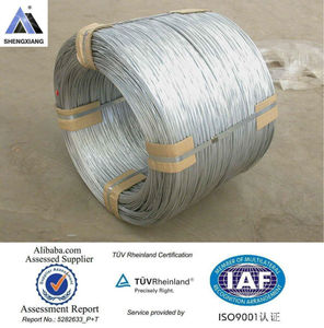 fil galvanisé plongé chaud de fer - Product Image 1