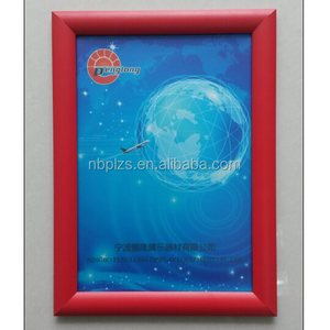 Kích thước tùy chỉnh Snap khung A1/A2/A3/A4 Nhôm Màu Đỏ hồ sơ hình ảnh Snapper khung - Product Image 2