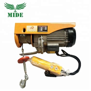 <span class=keywords><strong>Mini</strong></span> treuil électrique à câble métallique à crochet fixe 100 kg 200 kg Micro treuil électrique 110v 220v - Product Image 5