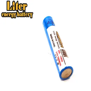 Lithium ion rechargeable battery manufacturer li-ion 14650 3.7V 1500mAh cylinder battery for small electronics like solar lights