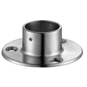Collerette <span class=keywords><strong>de</strong></span> Base <span class=keywords><strong>de</strong></span> tuyau en acier inoxydable 316, pièces brossées, ancre <span class=keywords><strong>de</strong></span> la rampe <span class=keywords><strong>de</strong></span> tube - Product Image 1
