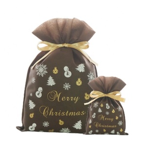 Huadefeng Không Dệt Dây Rút Giáng Sinh Ngày Lễ Trang Trí Tiệc Túi Quà - Product Image 3