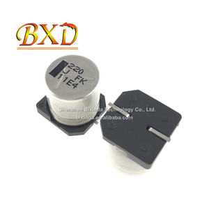 Condensador <span class=keywords><strong>electrolitico</strong></span> EEVFK1J221Q 63V220UF 12,5x13,5 220UF 63V, nuevo <span class=keywords><strong>y</strong></span> original - Product Image 1