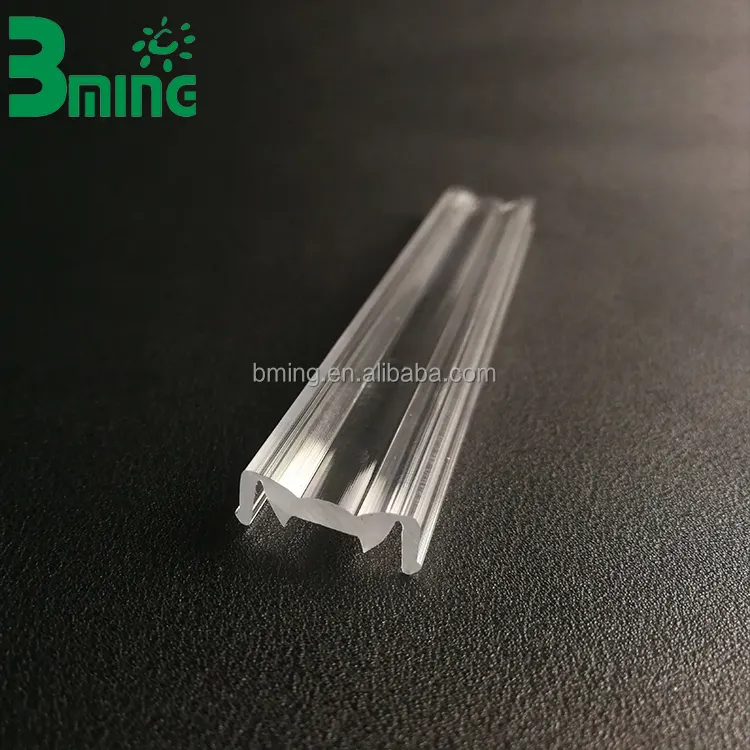 High Quality Extrusion Craft Linear Acrylic LED Light Lens With the Beam Angle of 35 Degree