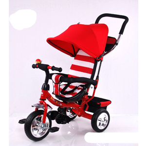 Nuovo arrivo pieghevole auto giocattolo per bambini triciclo in metallo con ruote in gomma per bambini auto <span class=keywords><strong>cavalcabile</strong></span> per la vendita - Product Image 3