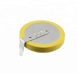 Batterie bouton au lithium <span class=keywords><strong>CR2450</strong></span> 3V personnalisée avec broches à <span class=keywords><strong>souder</strong></span> pour appareils ménagers et électronique grand public - Product Image 1