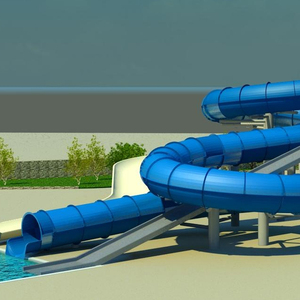 Grande aire de <span class=keywords><strong>jeux</strong></span> <span class=keywords><strong>aquatique</strong></span> extérieure de la meilleure qualité pour les familles Jeu d'amusement en fibre de verre et en métal pour l'été - Product Image 1