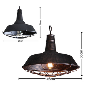 Contemporain Type Luminaires Maisons Décoratif Fer En Cage Industrielle Pendentif LED Lumière, <span class=keywords><strong>cuisine</strong></span> Pendentif Éclairage - Product Image 3