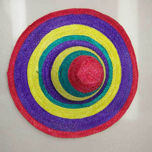 Venta caliente <span class=keywords><strong>al</strong></span> por mayor de las mujeres <span class=keywords><strong>ala</strong></span> ancha mexicano sombreros de paja - Product Image 3