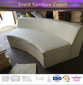 Customs Size White <strong>Bench</strong> Salon <strong>Sofa</strong> - Product Image 1