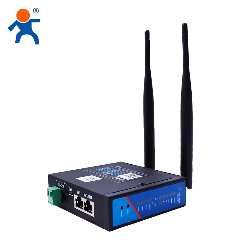 USR-G806-E EMEA & APAC Industrial 4G WIFI VPN UMTS Routers supporting 1 LAN Ethernet Port CE RoHS certificate