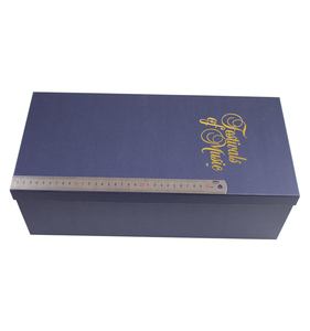 De <span class=keywords><strong>vino</strong></span> de embalaje de almacenamiento de caja de regalo de cartón grueso con tapa, embalaje para bebidas - Product Image 4