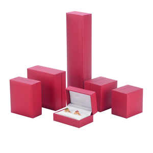 Tùy chỉnh cao cấp hiển thị bằng gỗ trường hợp đối với trang sức-cho Khuy măng sét nhẫn bông tai dây chuyền vòng tay và quà tặng - Product Image 2