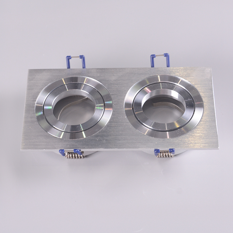 Pure Aluminium Ceiling Downlight 3watt 5watt Double Recessed LED Downlight