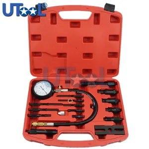 Diesel utool engine compression tester of engine pressure gauge cn zhe for universal 3 months 0 1000psi 0 70bar