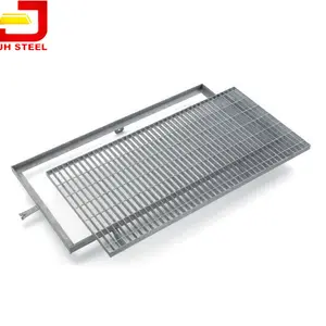 Galvanized Metal Antiskid Mild Steel Sump pump Grates/Frame