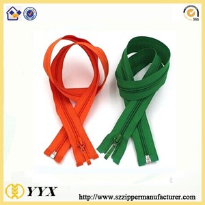 vente chaude #5 deux zips de nylon ouverte avec curseurs réversibles - Product Image 5
