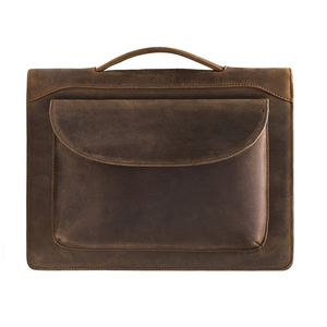 Binder-maletín con cremallera Padolio, elegante y gris, Cartera de cuero <span class=keywords><strong>PU</strong></span> con cremallera y bolsillos con asa y Bloc de notas rellenable - Product Image 2