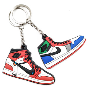 2D 3D Mini Yeezy aire Jordania baloncesto <span class=keywords><strong>zapatillas</strong></span> de deporte Zapatos Llavero de Nike - Product Image 1