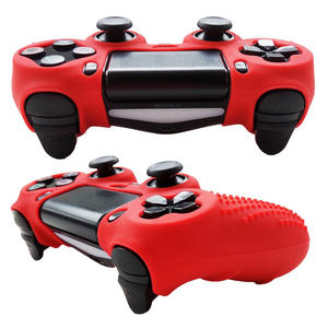 Gamepad tachonado piel <span class=keywords><strong>Premium</strong></span> protección antideslizante suave agarre cubierta para PS4 Slim Pro controlador funda de silicona - Product Image 3