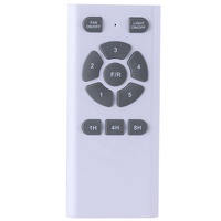 Ventilateur de plafond industriel géant HVLS à pales en plastique de grande taille de 100 pouces (8 pieds) avec kit d'éclairage LED et télécommande