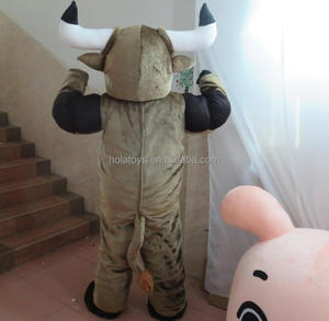 Kostum Maskot Sapi Berotot Cokelat/Kostum Maskot Kustom/Kostum - Product Image 5
