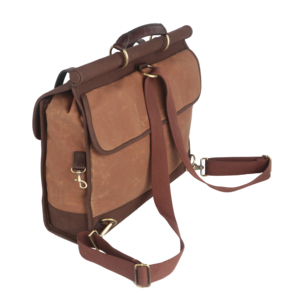 Cổ Điển Tourbon Người Đàn Ông Của Kinh Doanh Mềm Túi Vải Da Máy Tính Xách Tay Messenger Retro Phong Cách Cặp Cho Xe Đạp Xe Máy Tính Mang - Product Image 6