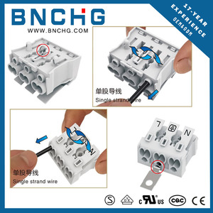 บล็อกขั้วต่อไฟ923 3Pin พร้อมสายดิน - Product Image 2