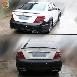ชุดแต่งรอบคันสไตล์ Black Series สำหรับรถเบนซ์ <span class=keywords><strong>C</strong></span>-<span class=keywords><strong>Class</strong></span> <span class=keywords><strong>Coupe</strong></span> C63 W204 รุ่นใหม่ ชุดแต่งกันชนหน้า - Product Image 4