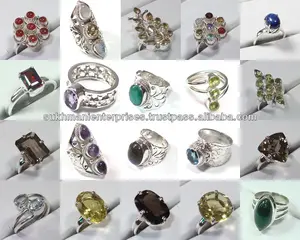 Anillos de la joyería de la plata esterlina 925 al por mayor anillos mucho