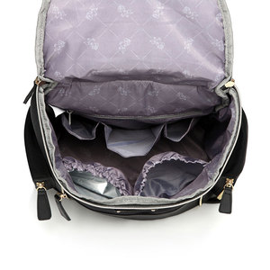 Multifonctionnel en cuir bébé sac momie sac à main épaule bébé <span class=keywords><strong>poussette</strong></span> voyage sac à dos bébé sac à couches - Product Image 5