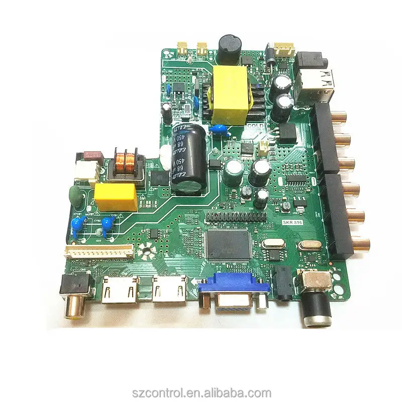 LCD controller board HD MI+AV+USB, TP.V56.PB816