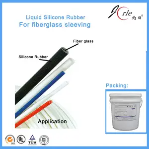 Professional red liquid silicon rubber for fiberglass sleeving