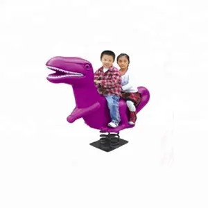 Dinosaur Outdoor Lente Paard (QX-153S)/Kids Swing Paard Speelgoed/Plastic Hobbelpaard Swing