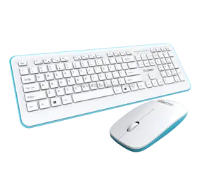 Cam dokunmatik klavye çikolata keycup için klavye ile 2.4g kablosuz optik fare sürücüsü