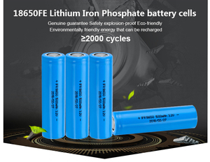 전동 공구 사용 원통형 Lifepo4 배터리 셀 3.2V 1000Mah 1500mAh IFR 18500FE 리튬 인산염 배터리 - Product Image 3