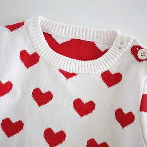 Maglioncino per bambini felpa bianca per bambine maglione Casual a girocollo in <span class=keywords><strong>cotone</strong></span> lavorato a maglia maglione Pullover per bambini maglioni - Product Image 5