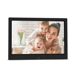 OEM ODM Motion Sensor MP3 MP4 13.3touch screen digital photo frame Support Picture,Video,Music,sexy movie full open