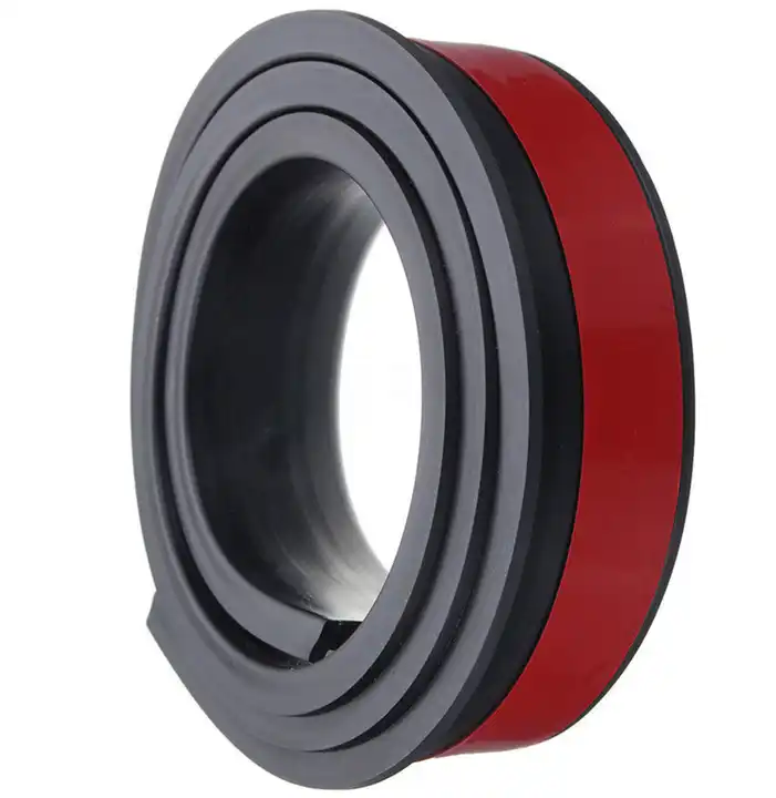 1.5M Universal Rubber Car Mudguard Wheel Arch Protection Moldings Blac