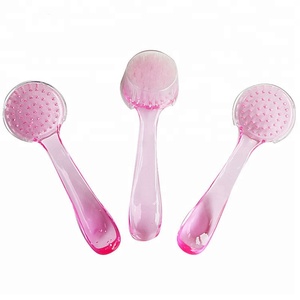 Venta caliente <span class=keywords><strong>precio</strong></span> de fábrica de plástico mango largo de cabeza redonda de <span class=keywords><strong>uñas</strong></span> de manicura cepillo limpiador profesional de alta calidad de cuidado de <span class=keywords><strong>uñas</strong></span> cepillo - Product Image 3