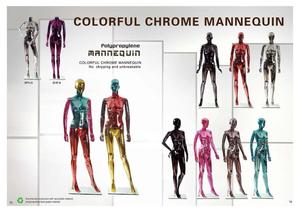 Free Mannequin Sample!Fashion Yoga Sewing <strong>Sex</strong> Display Transparent Chrome Mannequin Body