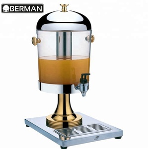 <span class=keywords><strong>Distributeur</strong></span> de jus en acier inoxydable, équipement de restauration pour enfants, machines à jus, 1 tête, <span class=keywords><strong>verre</strong></span>, boissons - Product Image 2