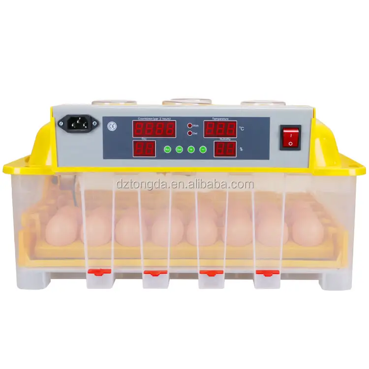 12V 220V wiederauf ladbare Batterie 48 Eier inkubator Mini Manuelle Eier inkubatoren in Kenia
